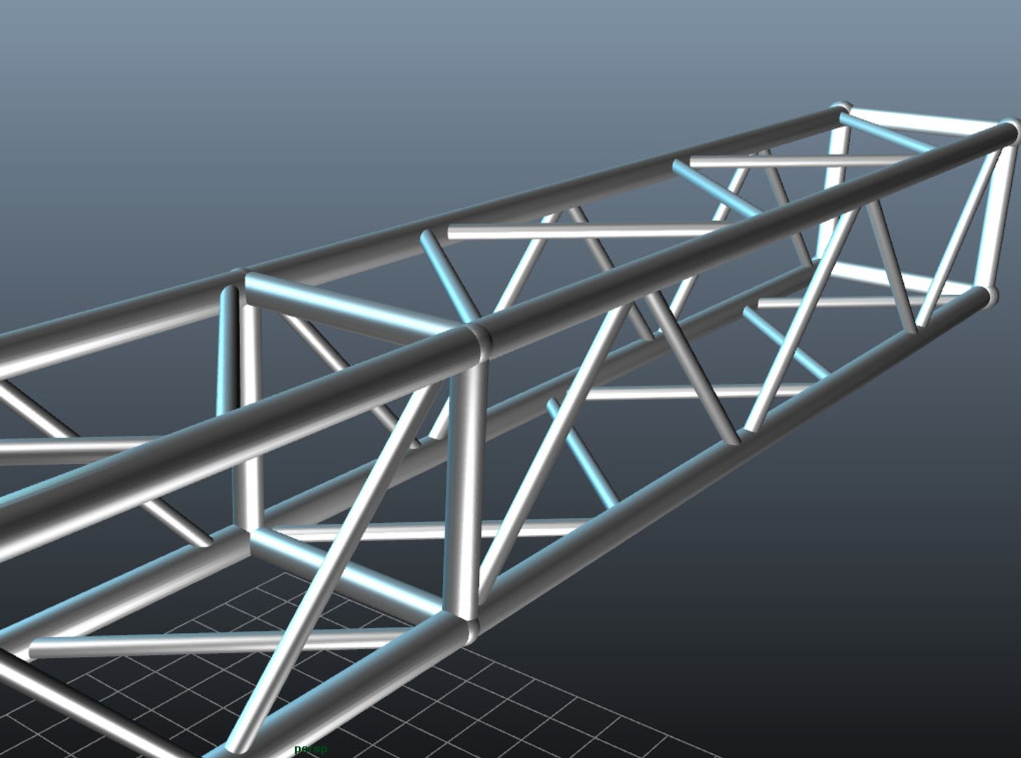 Truss 3d Obj