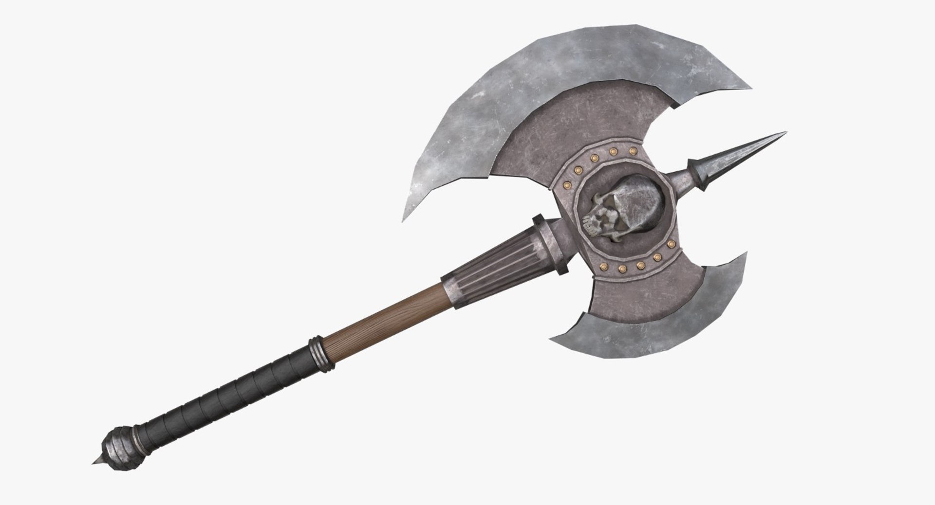 3d Model Fantasy Axe