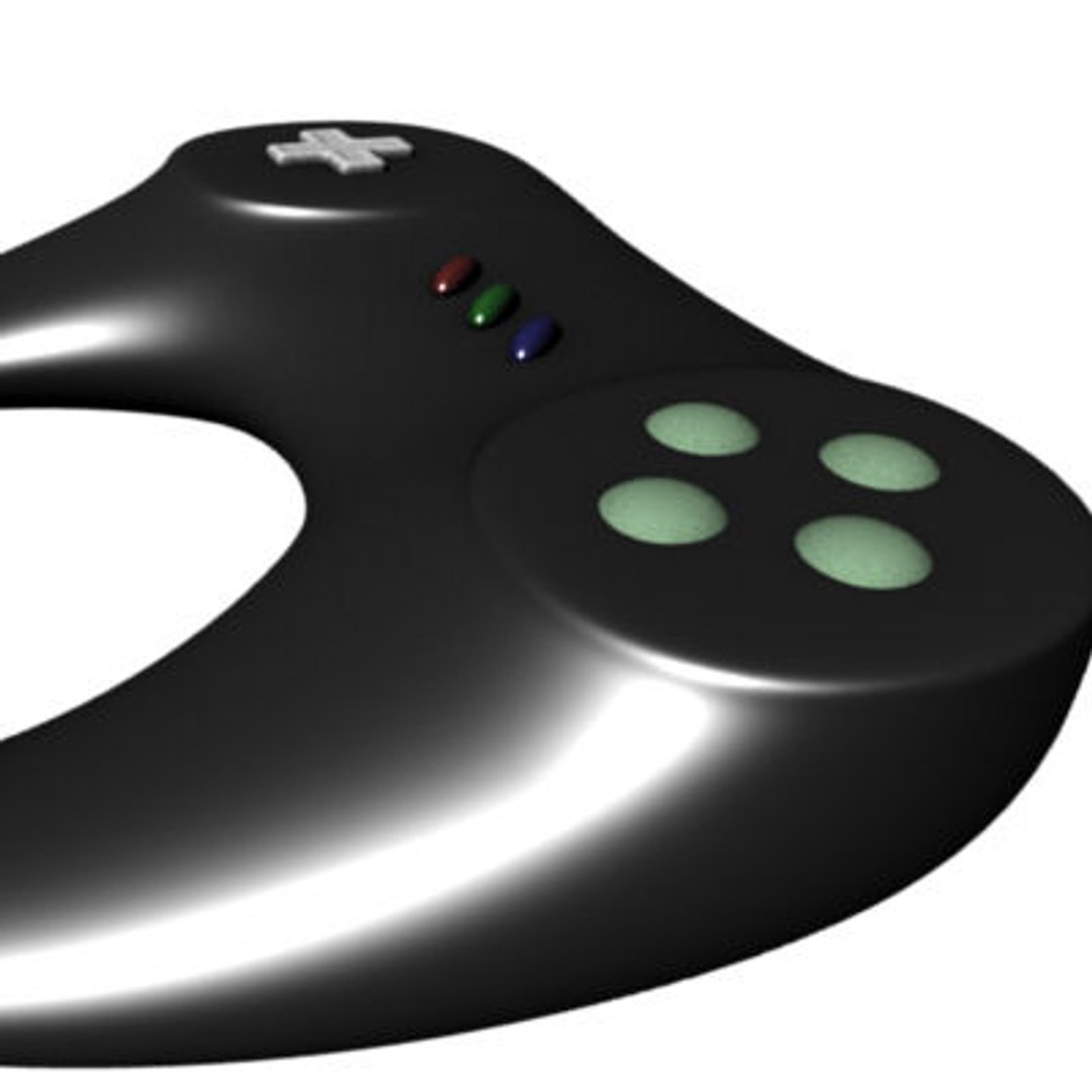 controller-3d-model