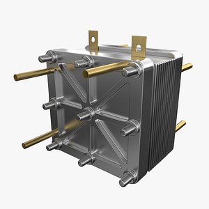 3d model hydrogen fuel cell membrane