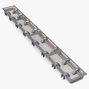 Industrial Steel Grating Walkway