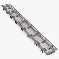 Industrial Steel Grating Walkway