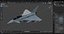 3D Eurofighter Typhoon Jet with Weaponry