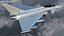 3D Eurofighter Typhoon Jet with Weaponry
