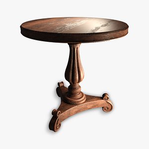 3D Classical Coffee Table A