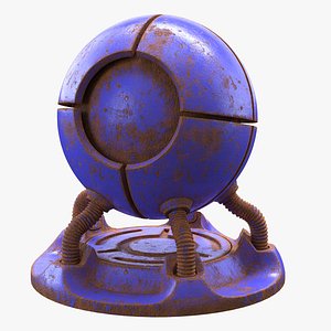 Procedural Rust Material VRay