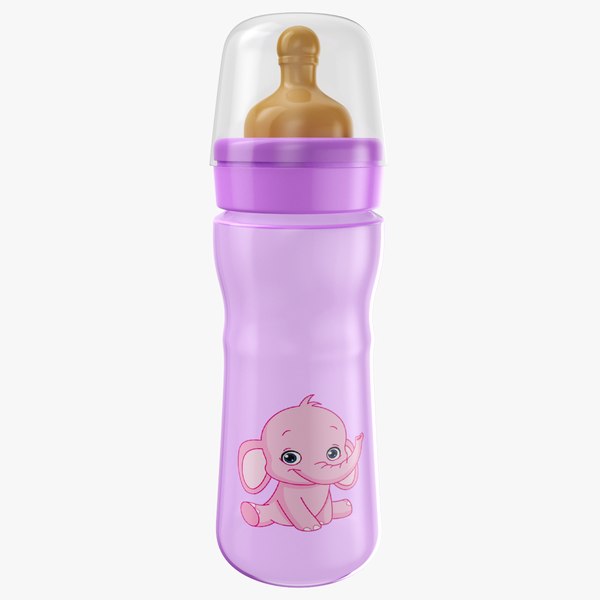 baby bottle 3D model