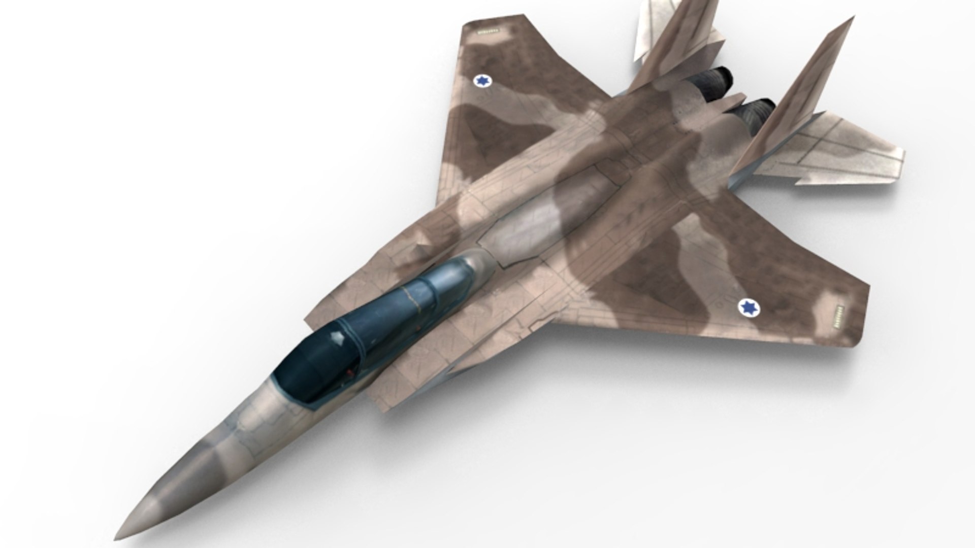 3d Model Army-jet