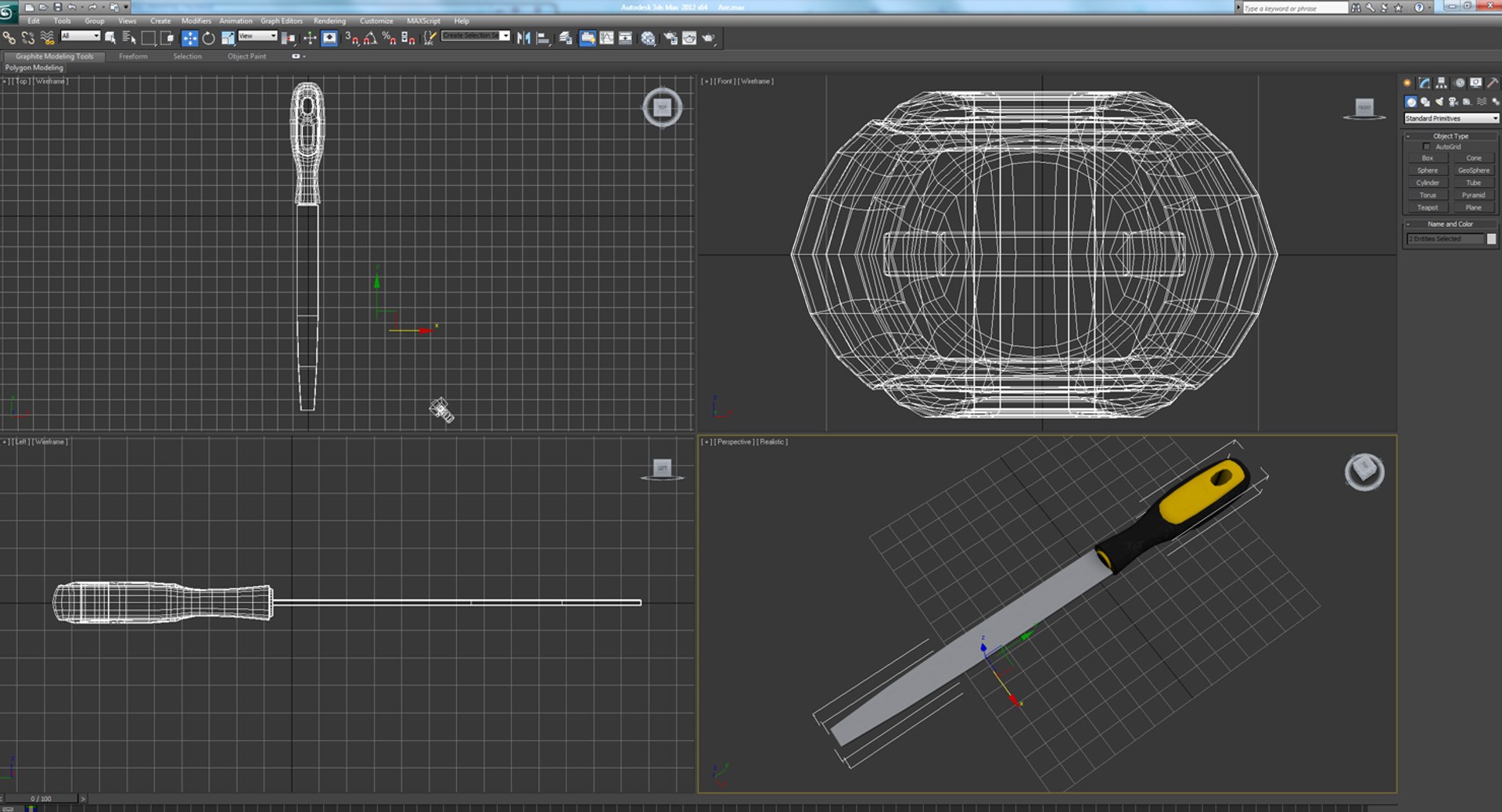 3D Model Flat File Rasp Tool - TurboSquid 1398515