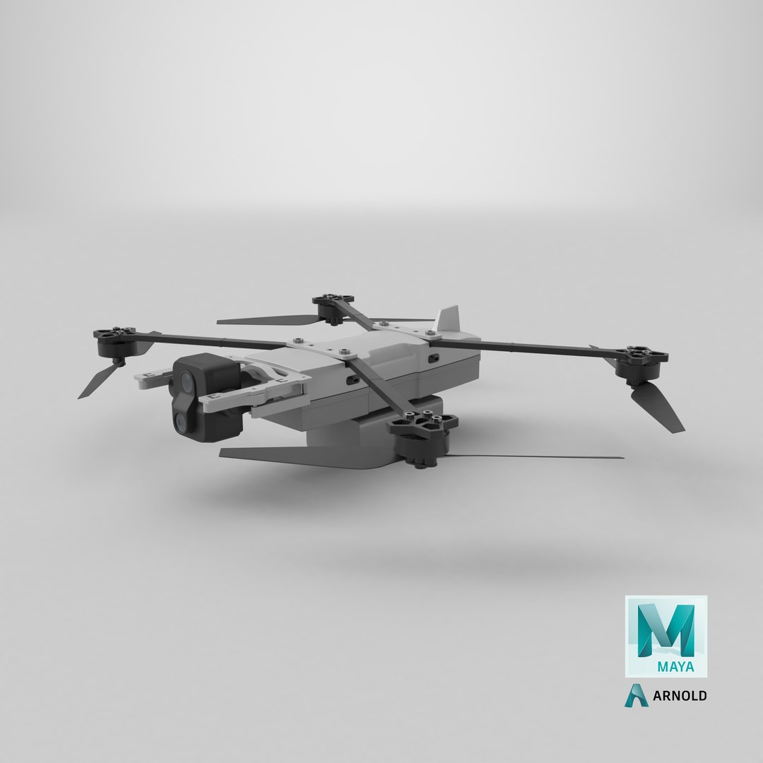 3D model AI Controlled Military Quadcopter https://p.turbosquid.com/ts-thumb/uZ/WPBvx8/Fo/stemcell_maya_arnold_render/png/1760981580/1920x1080/fit_q87/9bf76ef6f0aa543edf5c3a942787f18b3aaffc75/stemcell_maya_arnold_render.jpg