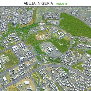 Abuja Nigeria 3D model