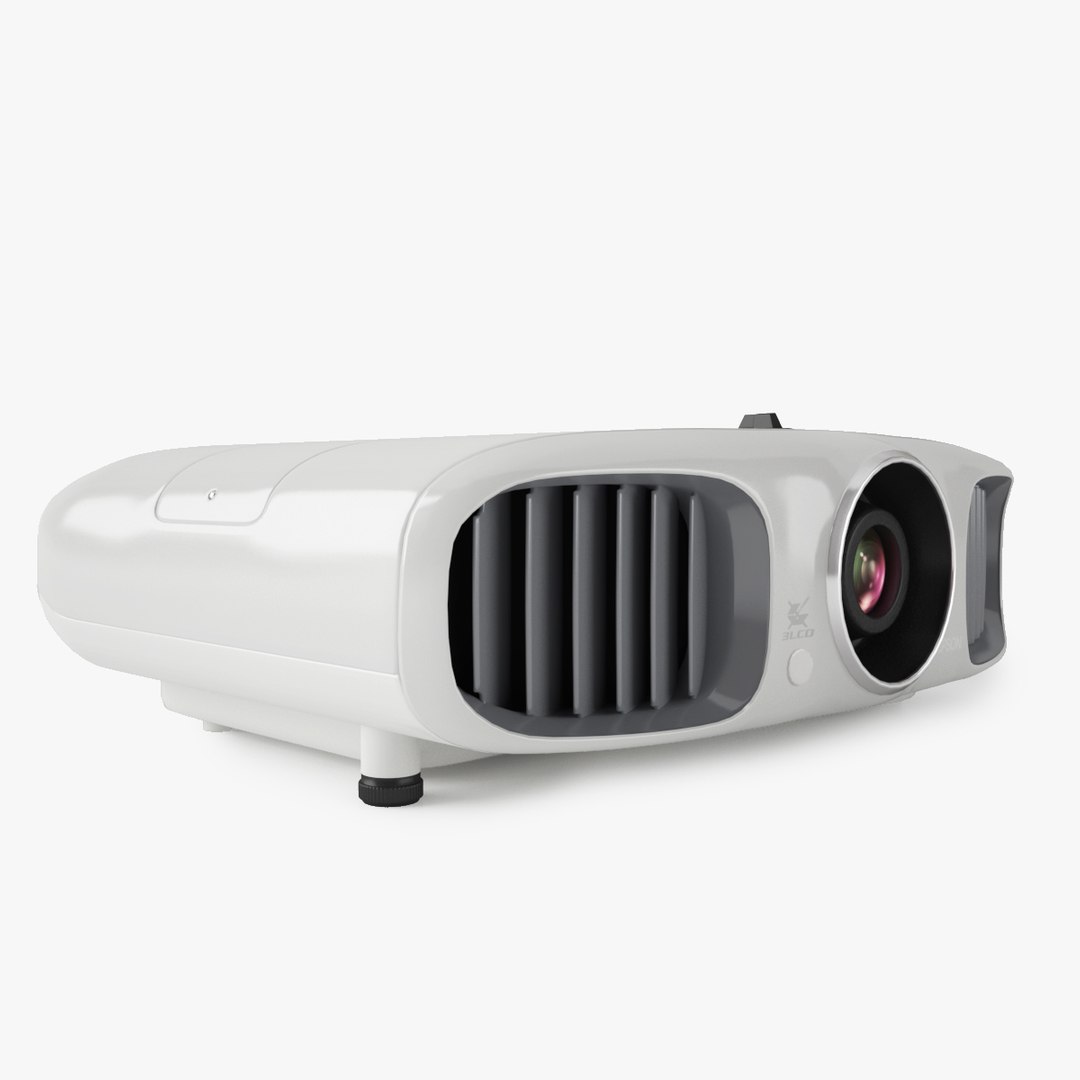 epson powerlite 3020e projector 3d model