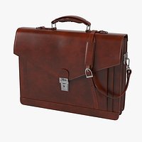 Floto Ponza Brown Leather Briefcase Now