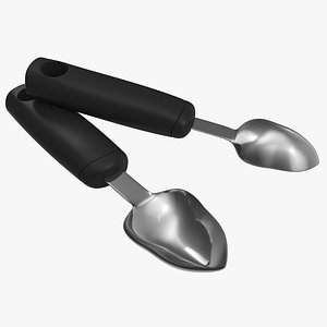Ice Cream Scoop Tool 3D Model