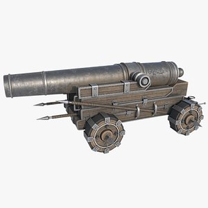 3D Fantasy cannon
