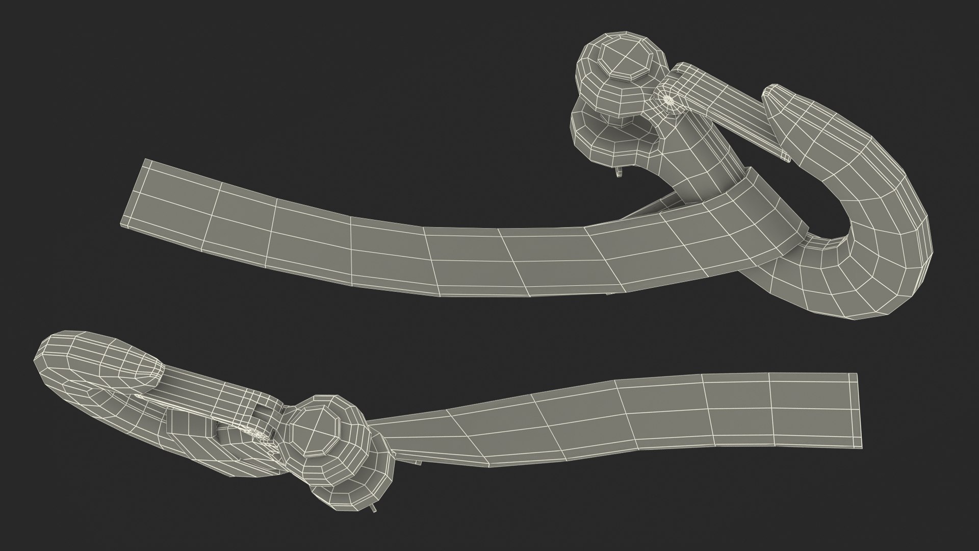 3D Model Winch Clevis Hook - TurboSquid 1647513