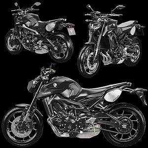 Yamaha MT-09 Tracer 3D