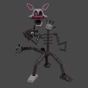 3D Mangle fnaf 2