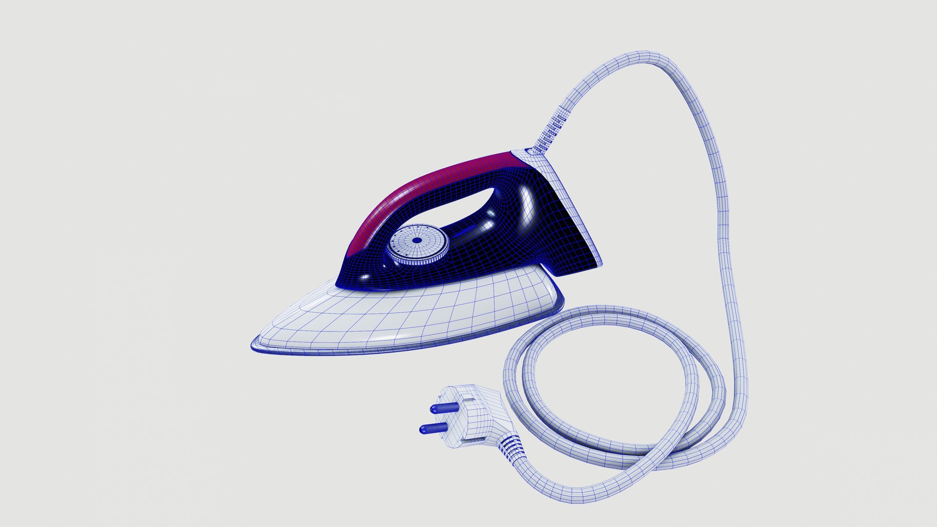 3D Steam Iron Model - TurboSquid 2409390