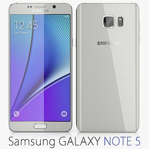 Samsung Galaxy Note 5 3D Models for Download TurboSquid