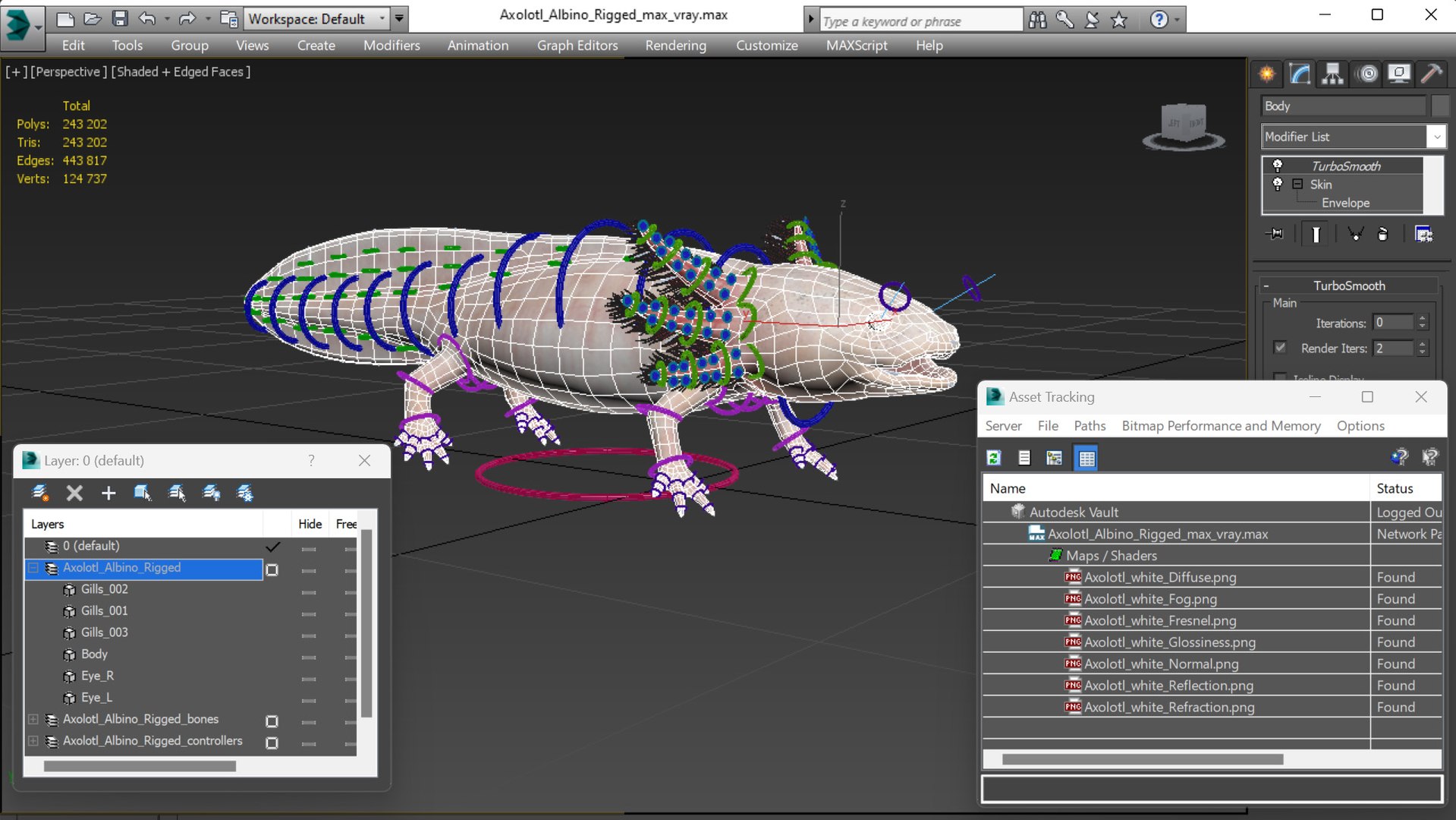 Axolotl Albino Rigged 3D model https://p.turbosquid.com/ts-thumb/uZ/tqMiPw/QV/axolotlalbinoriggedmb3dmodel037/jpg/1711584876/1920x1080/fit_q87/8d04c7c7a45c678f172d8d7f2911f48163047ea8/axolotlalbinoriggedmb3dmodel037.jpg