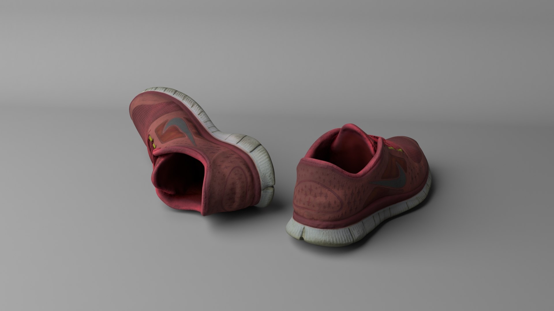 Worn Nike Run 3 3D Model - TurboSquid 1278253