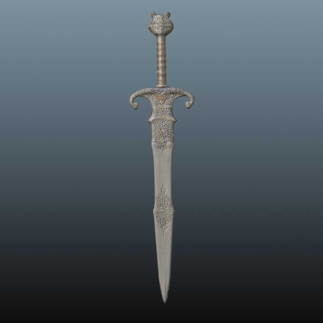 Dagger 3D Model - TurboSquid 2372555