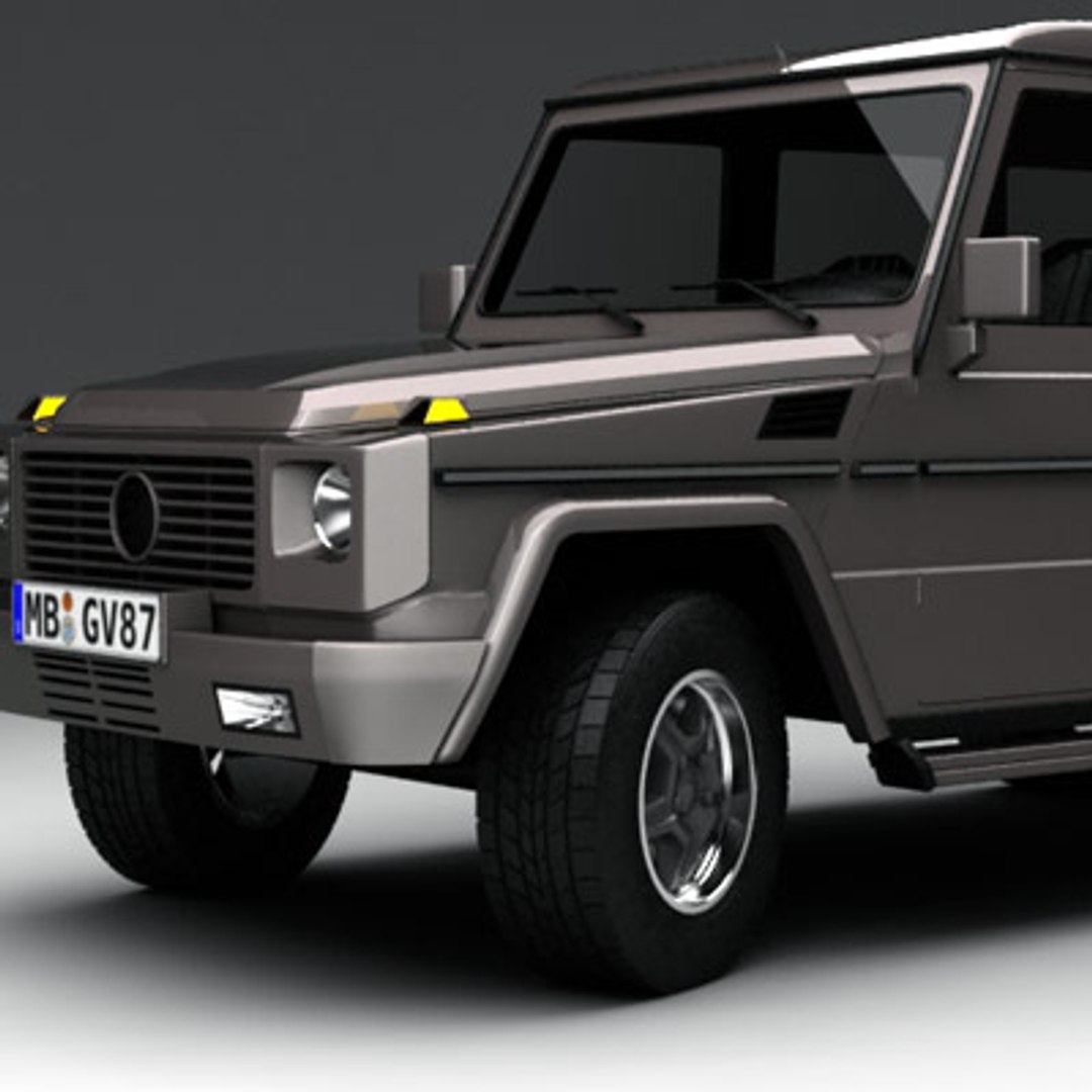 3d Automobile Service Station Model