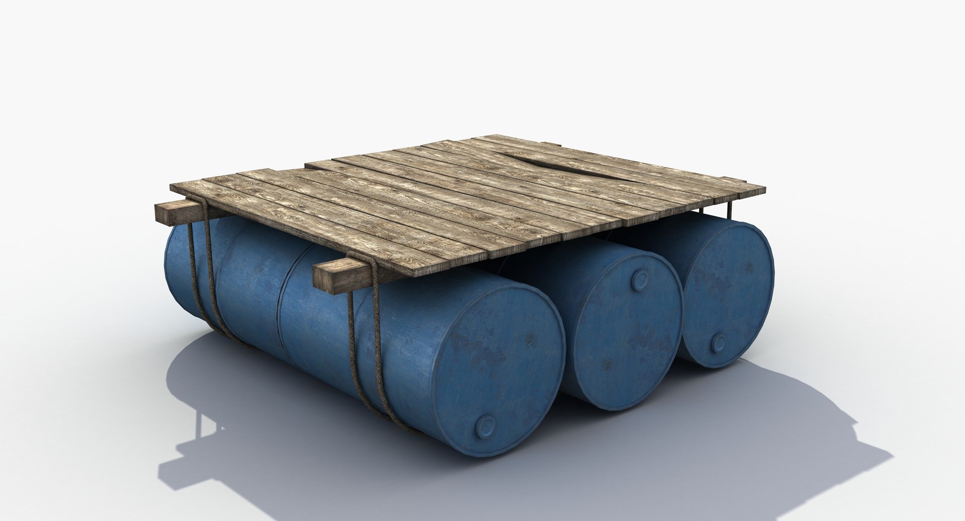 Old Raft 3D Model - TurboSquid 1670943