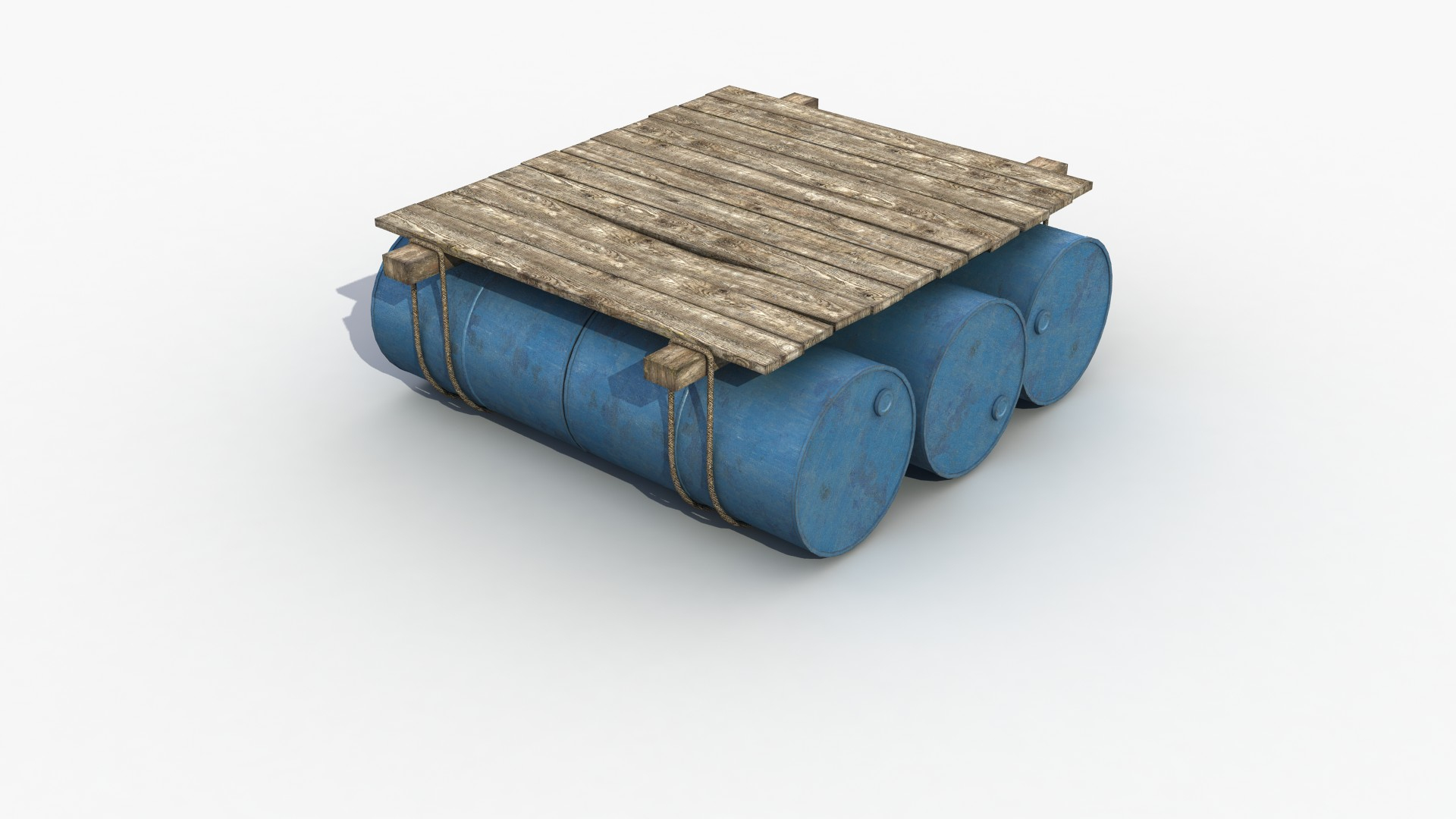 Old Raft 3D Model - TurboSquid 1670943