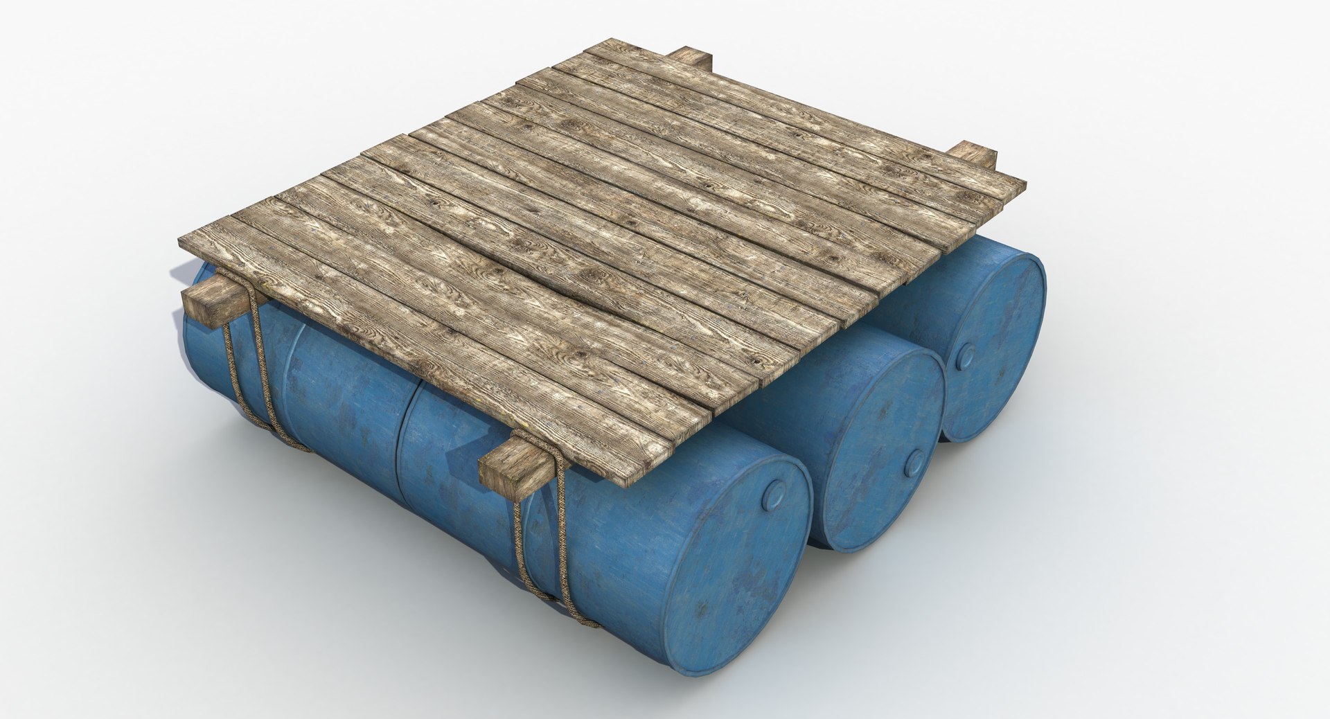 Old Raft 3D Model - TurboSquid 1670943