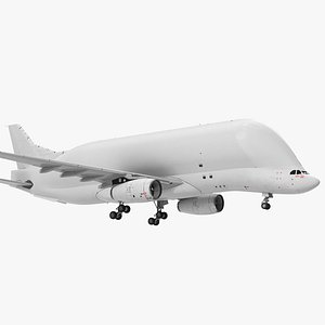 3D large transport aircraft air model