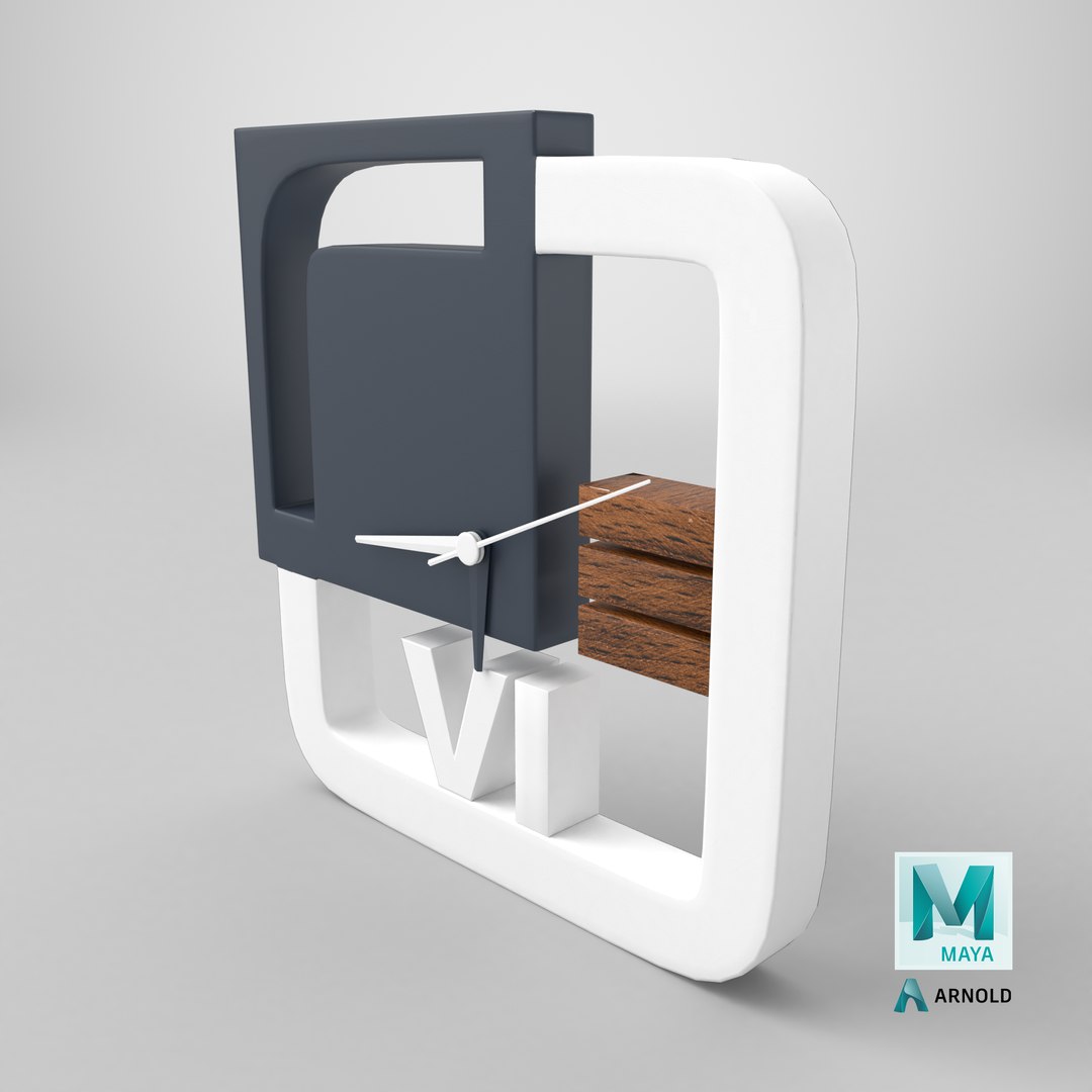 Wall clock 3D https://p.turbosquid.com/ts-thumb/ua/HivU2F/s9/stemcell_maya_arnold_render/png/1729272394/1920x1080/fit_q87/124dc1b646e06a52b93008816c8ad0f4fe035d73/stemcell_maya_arnold_render.jpg