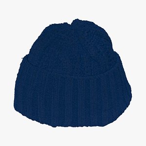 winter hat 05 raw 3D