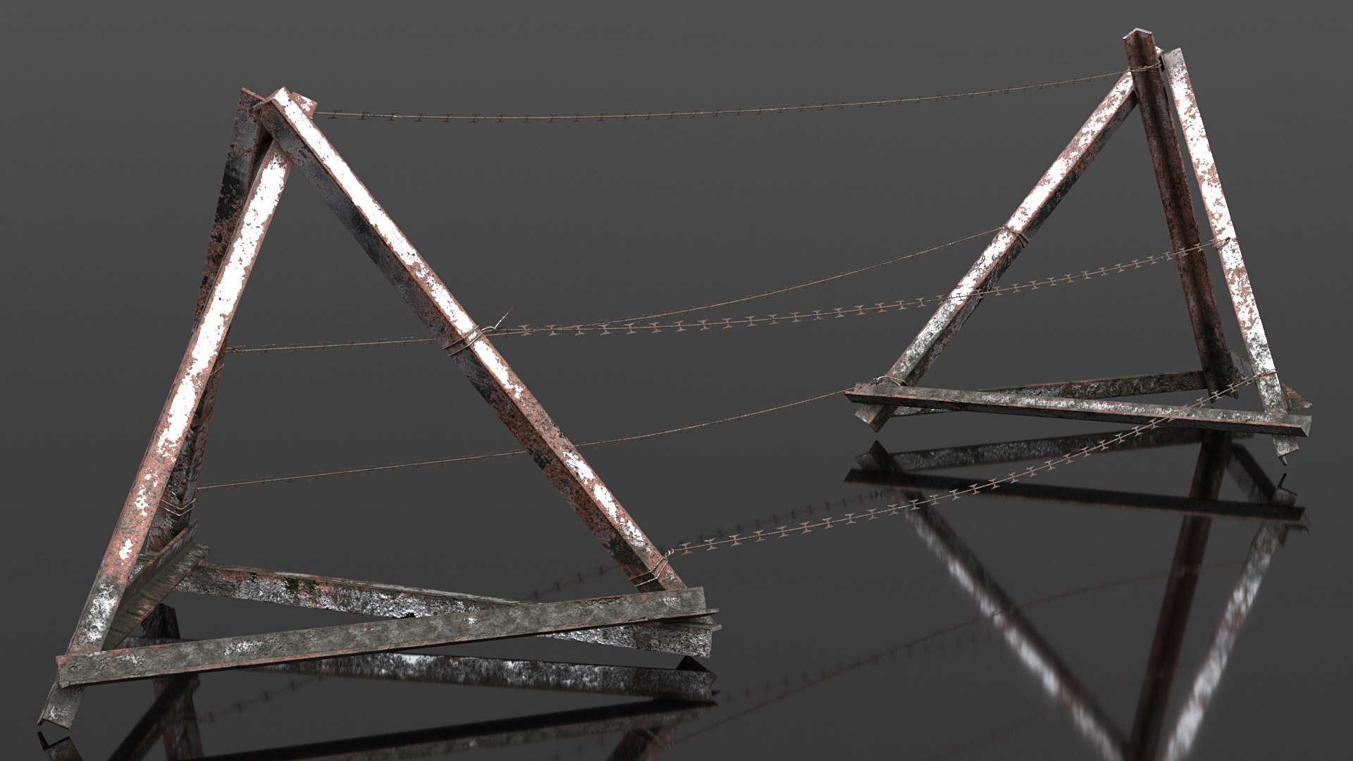3D model Military Obstacles Collection 3 https://p.turbosquid.com/ts-thumb/ua/LT5Hil/ii/militaryobstaclescollection3c4dmodel038/jpg/1694900262/1920x1080/fit_q87/81d6502fbb399dfd529aaac3d78da49e4be5c6c5/militaryobstaclescollection3c4dmodel038.jpg