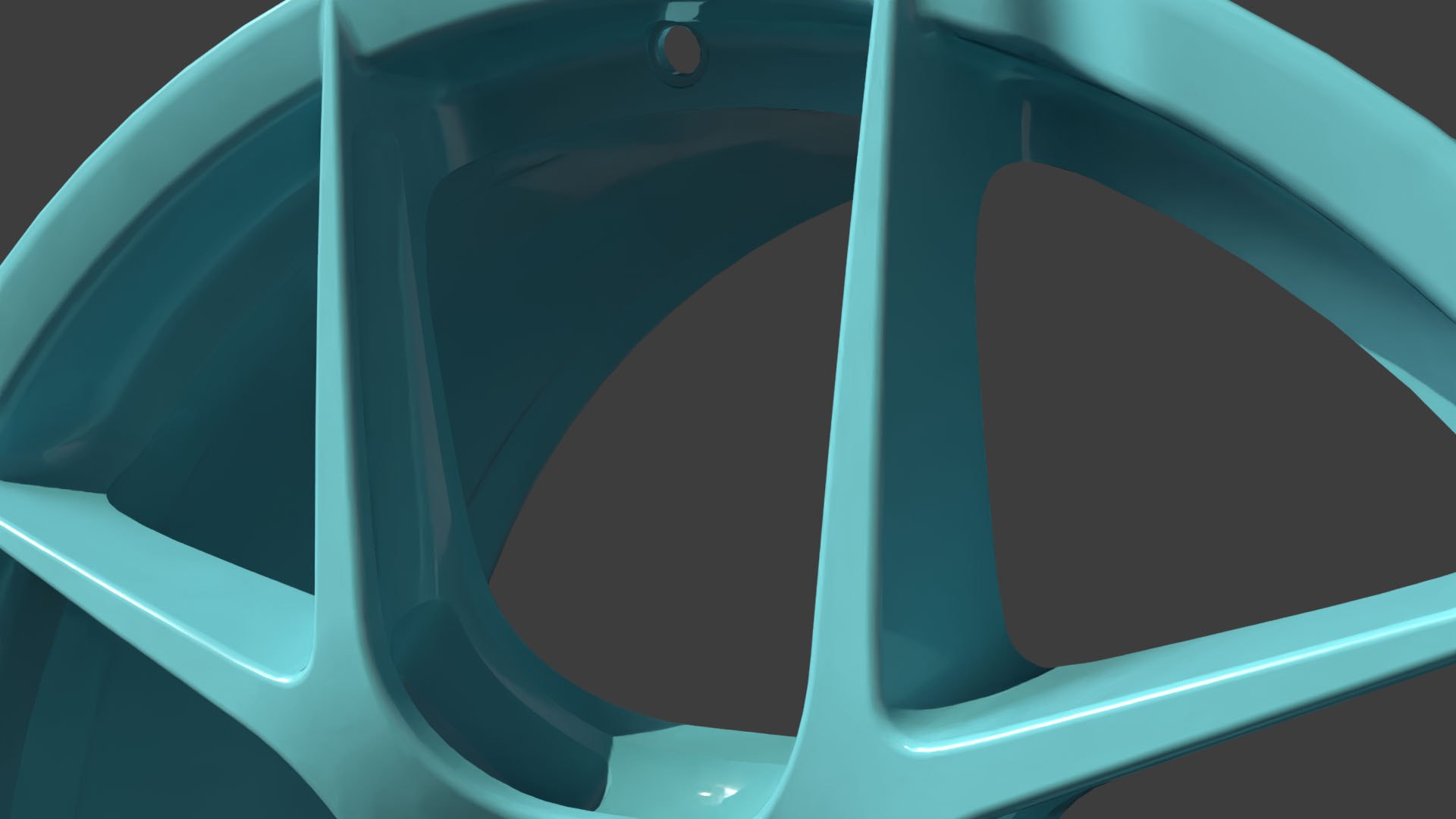 Split-Spoke Performance Wheel Rim 3D Model - TurboSquid 2458125
