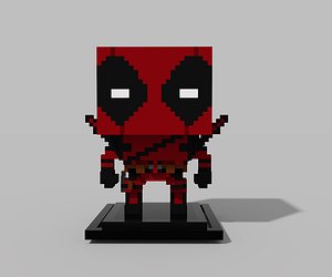 Voxel character