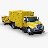 International DuraStar 4300 Chipper truck s01