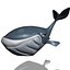 Toon whale 3D