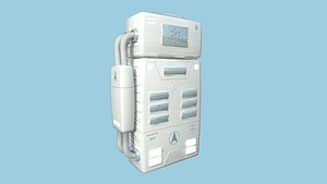 Astronaut Backpack 03 - Full White - Character Design Fashion