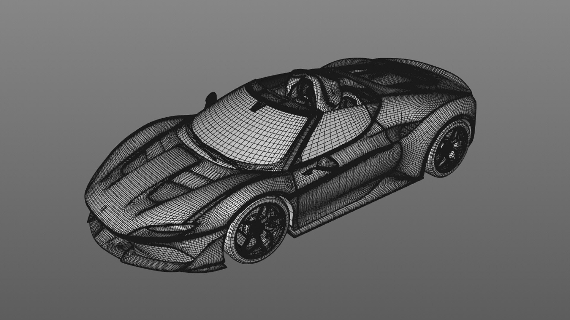 3D Ferrari J50 Model - TurboSquid 2324034