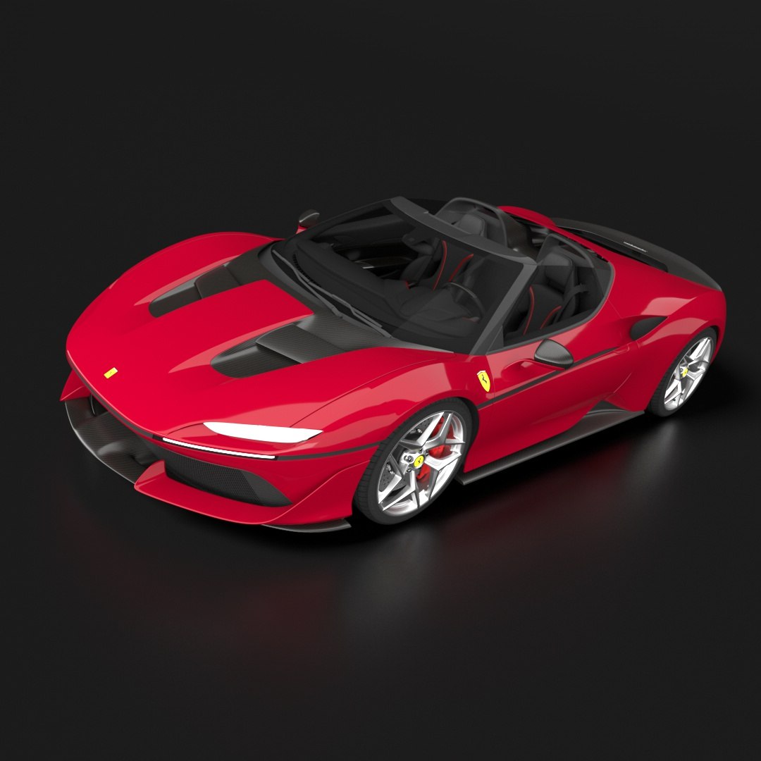 3D Ferrari J50 Model - TurboSquid 2324034