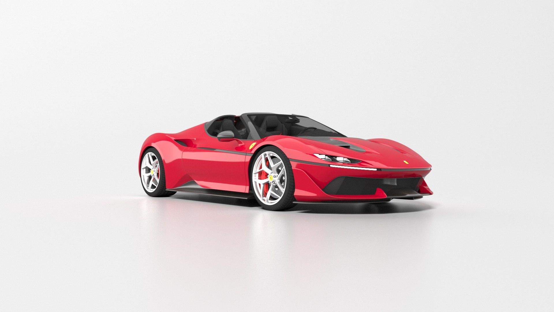 3D Ferrari J50 Model - TurboSquid 2324034