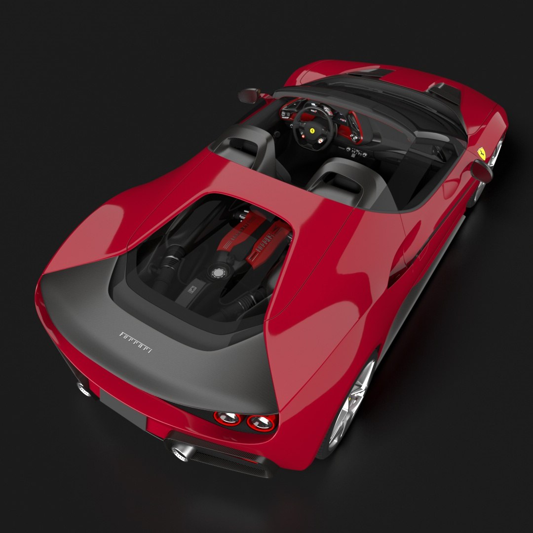 3D Ferrari J50 Model - TurboSquid 2324034