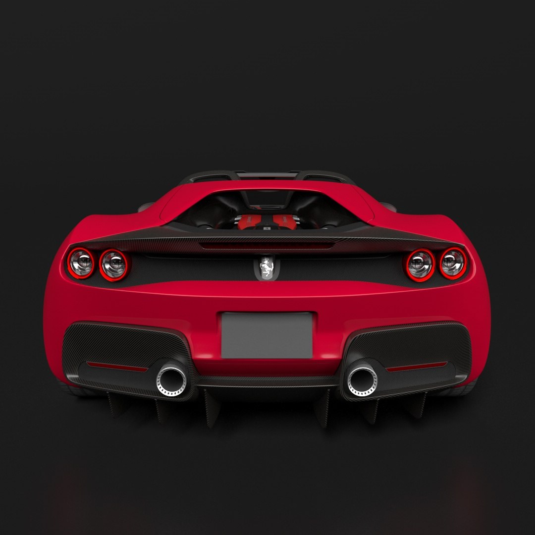 3D Ferrari J50 Model - TurboSquid 2324034
