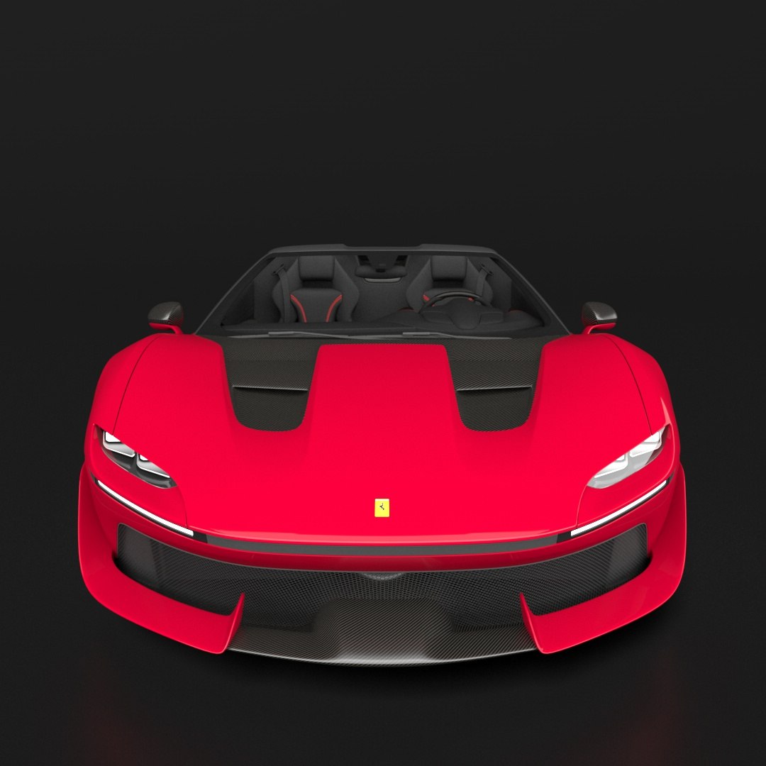 3D Ferrari J50 Model - TurboSquid 2324034