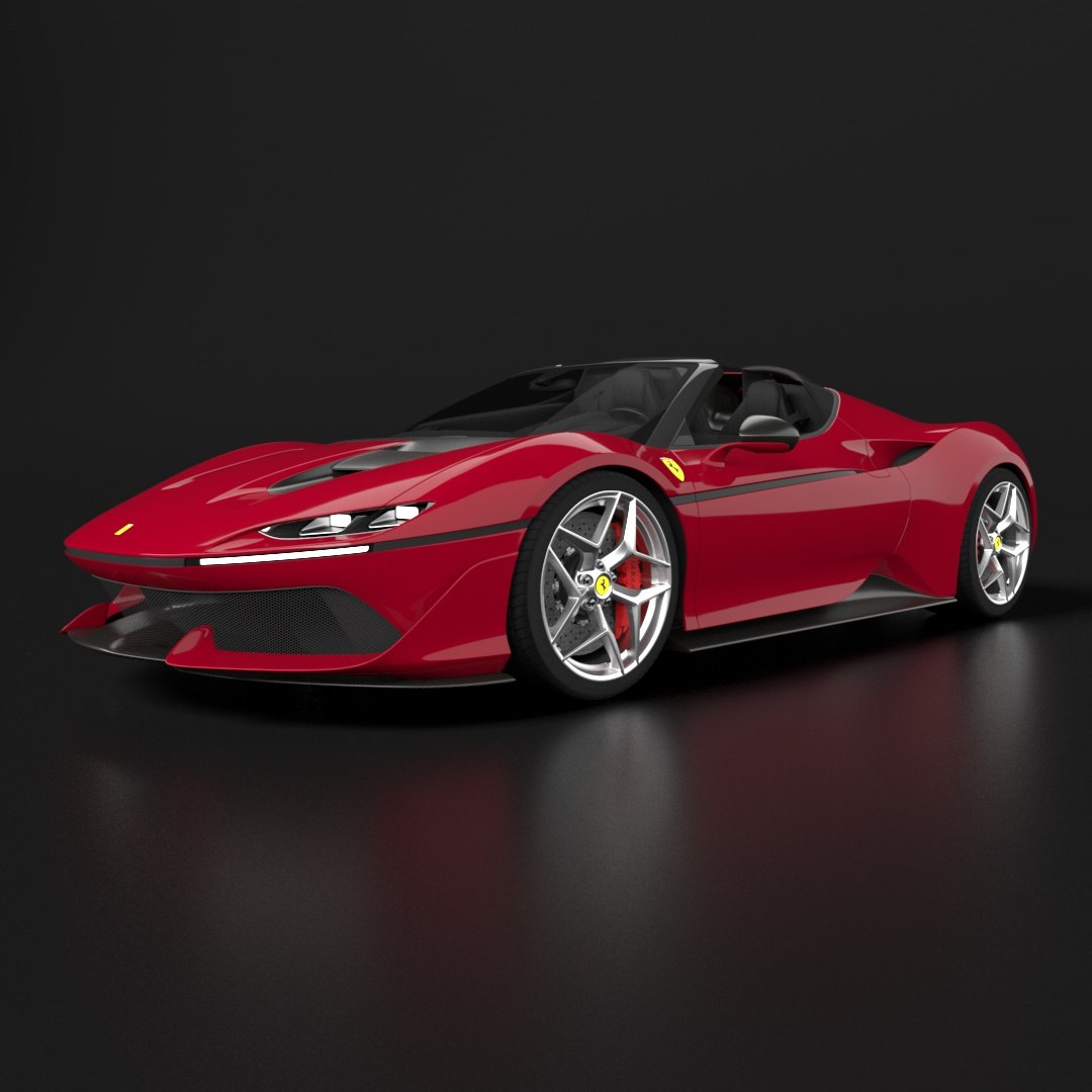 3D Ferrari J50 Model - TurboSquid 2324034