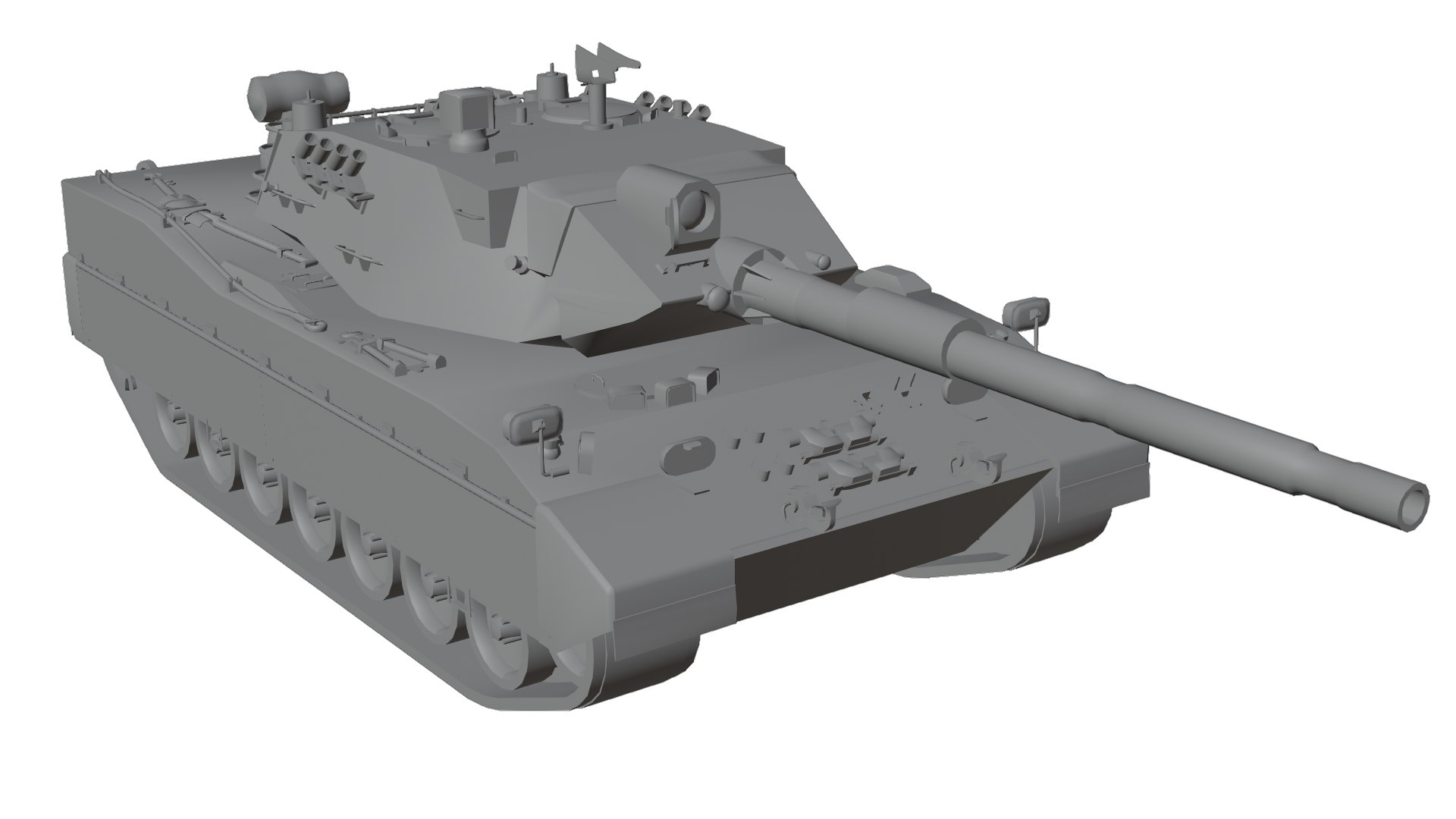 Tank 3D - TurboSquid 1851164