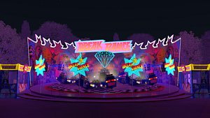 Break Dance Fun Fair High Quality model