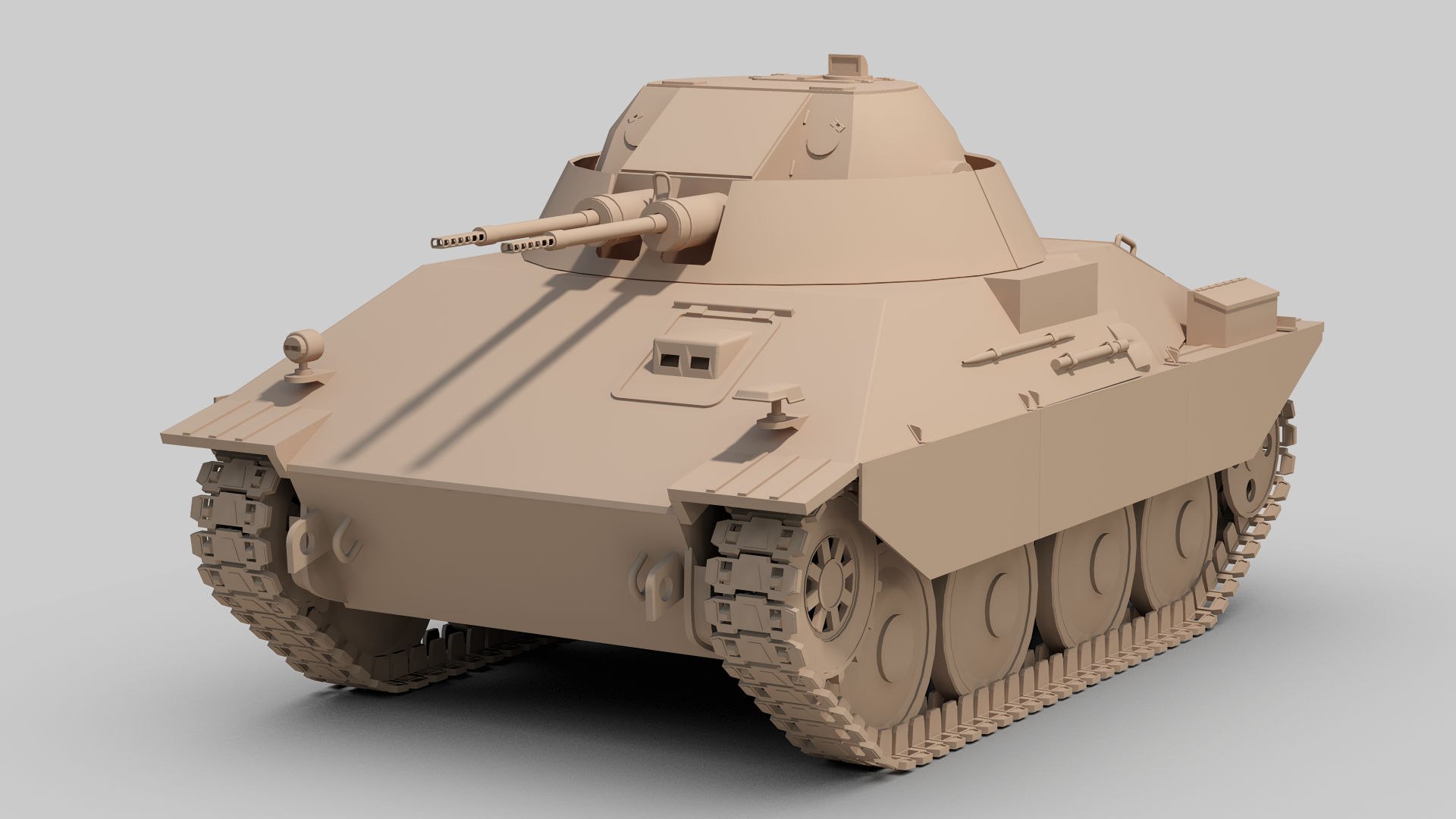 3D Flakpanzer 38t Kugelblitz Model - TurboSquid 2241576